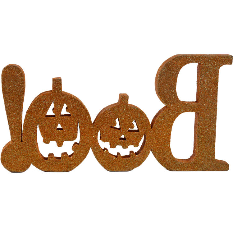 Benutzerdefinierte Vintage Holz Ornament Tisch Halloween Holzschild JX2111015